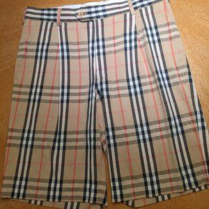 Burberry Classic Plaid Men's Golf Shorts
